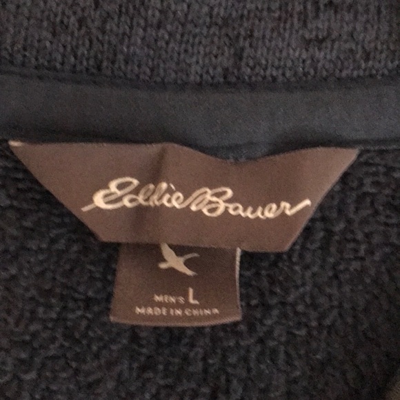 Eddie Bauer Men’s Large Quarter Zip - Picture 5 of 5
